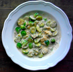 Creamed Brussels Sprouts